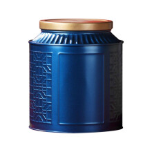 Boîte à thé ronde hermétique en métal 500 g