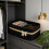 Panier de rangement pliable en osier avec poignées (1 pièce) 1