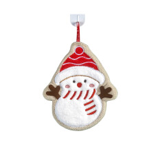 C Style Christmas Hand Towel with Hanging Loop 1 Pack