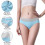 Women's Cotton Menstrual Period Briefs 3-Pack 4