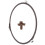 Microwave Turntable Ring Light Brown 1 Set 5