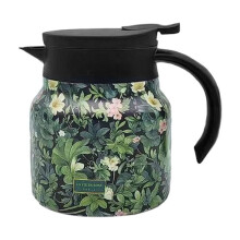 Stainless Steel Teapot with Infuser 28 oz Vintage Floral