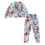 Northern Cardinal Women's Pajama Set Long Sleeve Soft 2