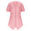 Women's Linen Kimono Cardigan Solid Color Short Sleeve Open 4