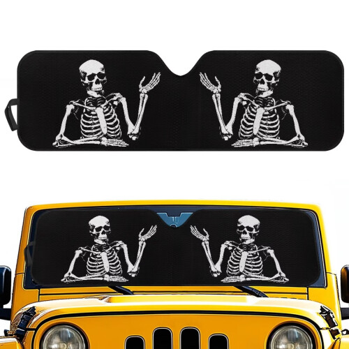 Foldable Windshield Sun Shade for Jeep Gladiator and