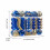 Christmas Balls Decorations Set Blue 150 pcs 2.36 inch 5