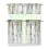 Green Leaves Kitchen Curtain Valance Set 36 inch 1