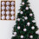 Christmas Ball Ornaments White Blue 12PCS 80mm 7