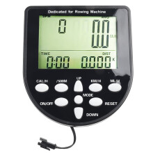 Rowing Machine Counter Electronic Fitness Monitor