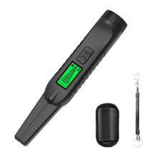 Handheld Metal Detector Adjustable Sensitivity Black