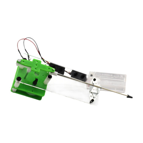 DIY Push-Pull Reciprocating Motor Model with Telescopic Rod