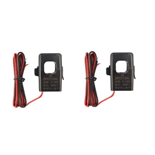 2X High Frequency Split Core Current Transformer OPCT16AL 3000/1 AC CT Clamp  Current Transformer 1