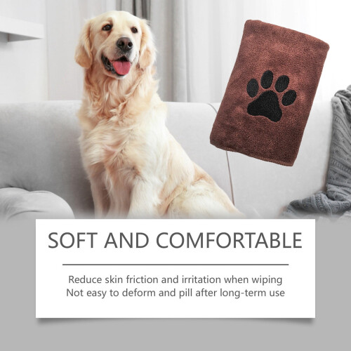 Microfiber Pet Drying Towel Absorbent Lightweight 2