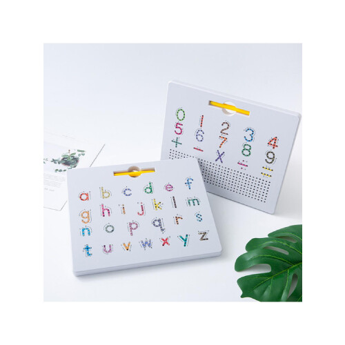 Magnetic Number Tracing Board Educational Toy 2