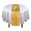 6X Centre de Toiles de Table de Course en or Satine 30 x 275 cm 2