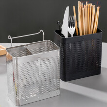 Stainless Steel Utensil Holder for Kitchen Counter 1 Pack