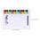 Erasable Music Staff Plastic Board 1 Pack 7