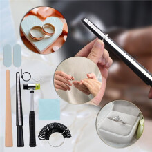 Ring Bender Tool Kit - Multi-Size Ring Making Kit for Jewelry & Spoon Rings, Heavy Duty Ring Bending Tool for Metals