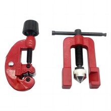 8Pcs 3-19mm Pipe Cutting Tool Kit Copper Brake Oil Pipe Repair Double Flaring Mold Cutting Flaring Tool
