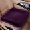 Driver Seat Cushion Winter Plush Warm Thickened 17.7x17.7 1