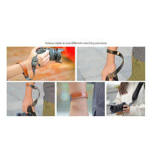 Camera/Telescope QuickRelease Wristband Magnetic Quick Buckle One Handed Rope Lanyard Quick Adjustment SafetyRope,B