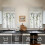 Leaf Kitchen Curtains Farmhouse Green 3-Piece Set 4