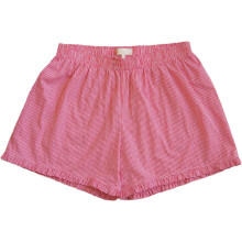 Women's Lounge Shorts Plaid Print Elastic Waist Sleepwear