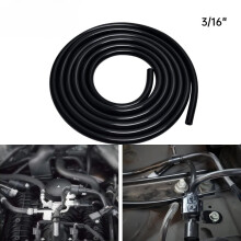 Silicone Vacuum Tubing 5mm x 10ft Black 130 PSI