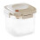 Récipient sous vide en plastique noir 650 ml 8
