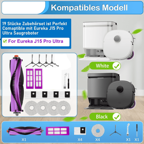 Kit de pièces de rechange J15Pro Ultra (16 pièces) 2
