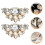 Clips à chaussures strass pour mariage (1 paire) 6