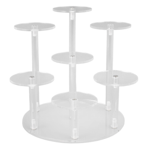 Cupcake Stand Acrylic 7-Tier Display Riser