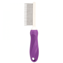 Pet Comb with Long and Short Teeth for Dogs and Cats