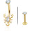 Surgical Steel Belly Button Ring 14G Hypoallergenic 1