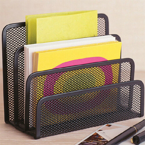 Organiseur de bureau en maille avec tiroir à 6 compartiments 2