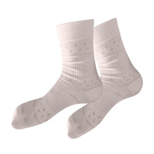 Women's breathable mesh knee-high socks sheer lace seamless