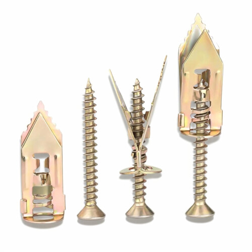 Self-Drilling Drywall Anchors with Screws 12-Pack 2