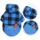 Dog Camping Hoodie Checked Pullover Spring Pajamas 5