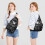 Sac à dos bandoulière gothique imperméable (1 pièce) 4