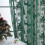 Green lace curtains with sled embroidery 2 panels 5