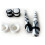 Ear Stretching Kit Acrylic Tapers and Plugs 50 Pieces 3
