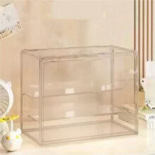 1 St Arrangör för Samlarfigurer och Blindbox-Leksaker. Stor Kapacitet, Högupplöst, Transparent Miniatyrdisplay.