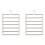 Multi-Functional Multi-Layered Home Pants Hanger, Non-Scratch, Anti-Slip, Special for Pants Storage, Folding Pants Clip 1