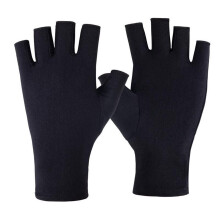 Ice Silk Half-Finger Gloves UV Protection 1 Pair