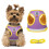 Cat Harness and Leash Set Adjustable Vest with Reflective 1