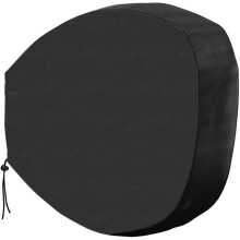 Cover for Wall-Mounted Extendable Garden Hose Reel Made of Polyester Fabric with Inner Coating 55x55x30cm