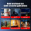 Portable LED Camping Light USB Rechargeable Battery Operated 8