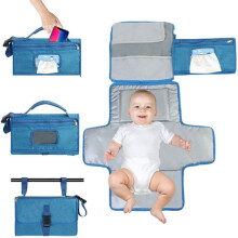 Baby Changing Mats Changing Mats Waterproof Changing Mats for Newborn Baby Changing Pad with Wipes Pocket Changing