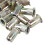 80Pcs Flat  Metric Steel M5 Blind Insert Rivet Nut 2