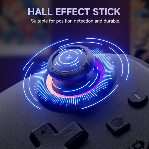 Wireless PC Gaming Controller with Hall Effect Joysticks 2